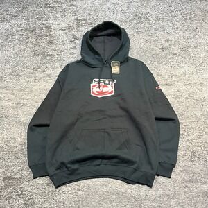 Split Skateboards Sweatshirt Hoodie Mens Large Black Vintage Y2K Grunge Skater‎
